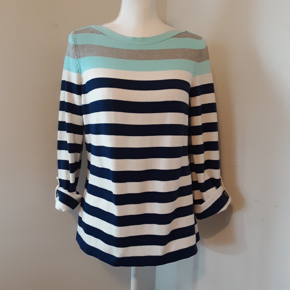 IZOD Boatneck Striped Sweater